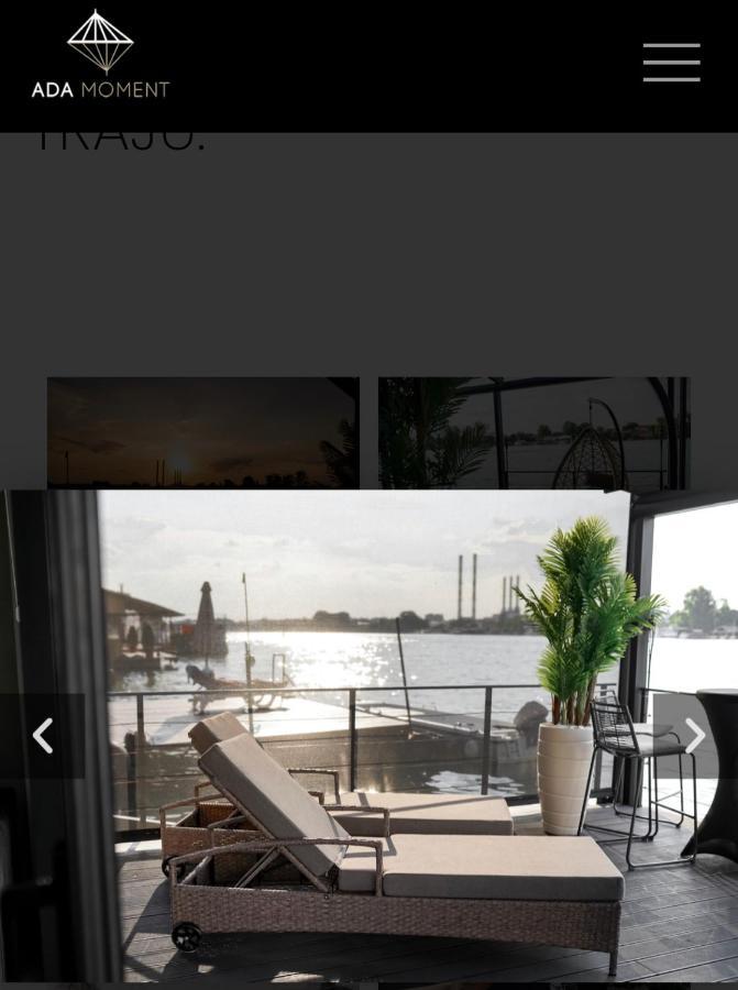 Ada Moment Splav- Kuca Na Reci Beograd- Floating House On Sava River ,Beograd Eksteriør bilde